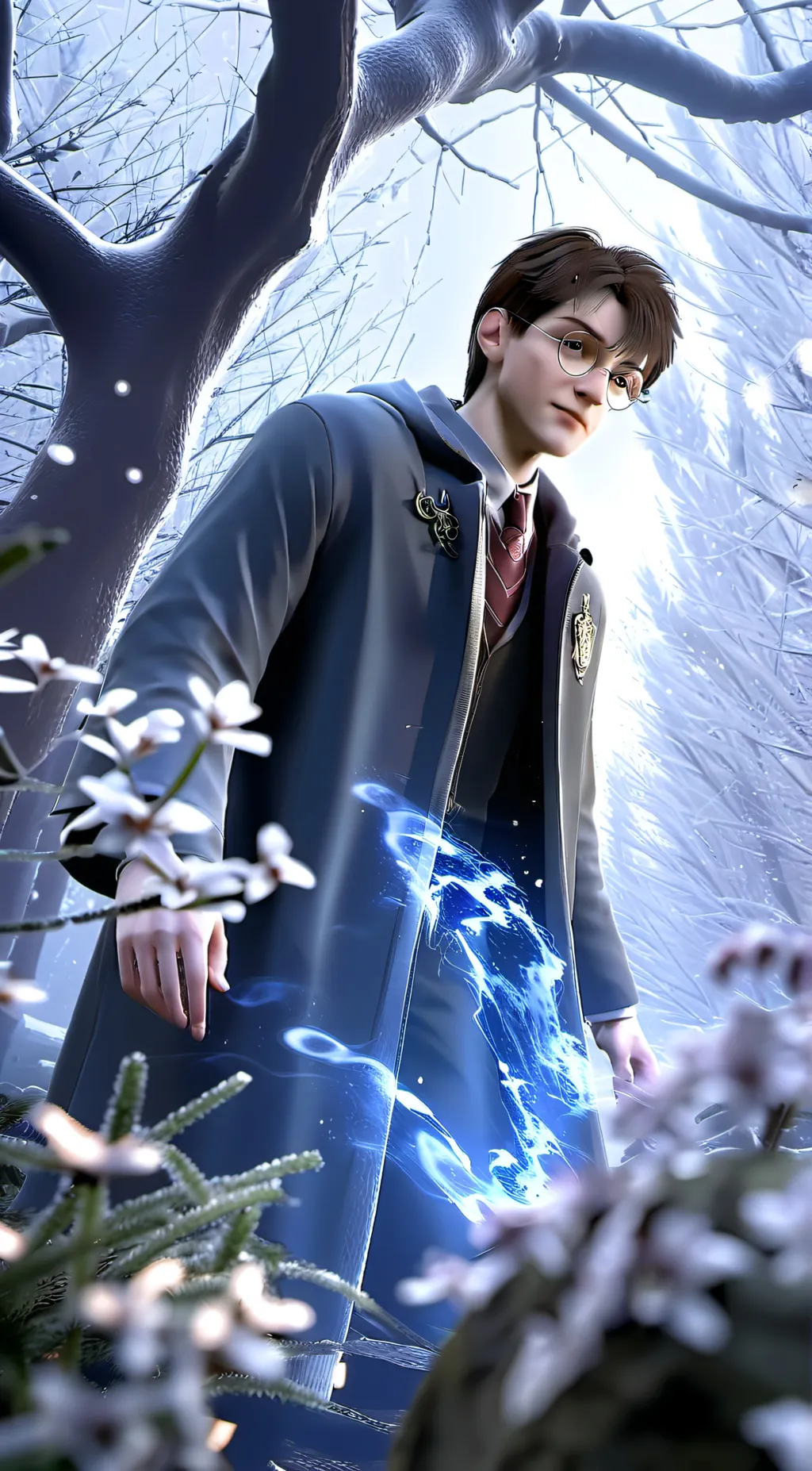 ai character: Harry  background