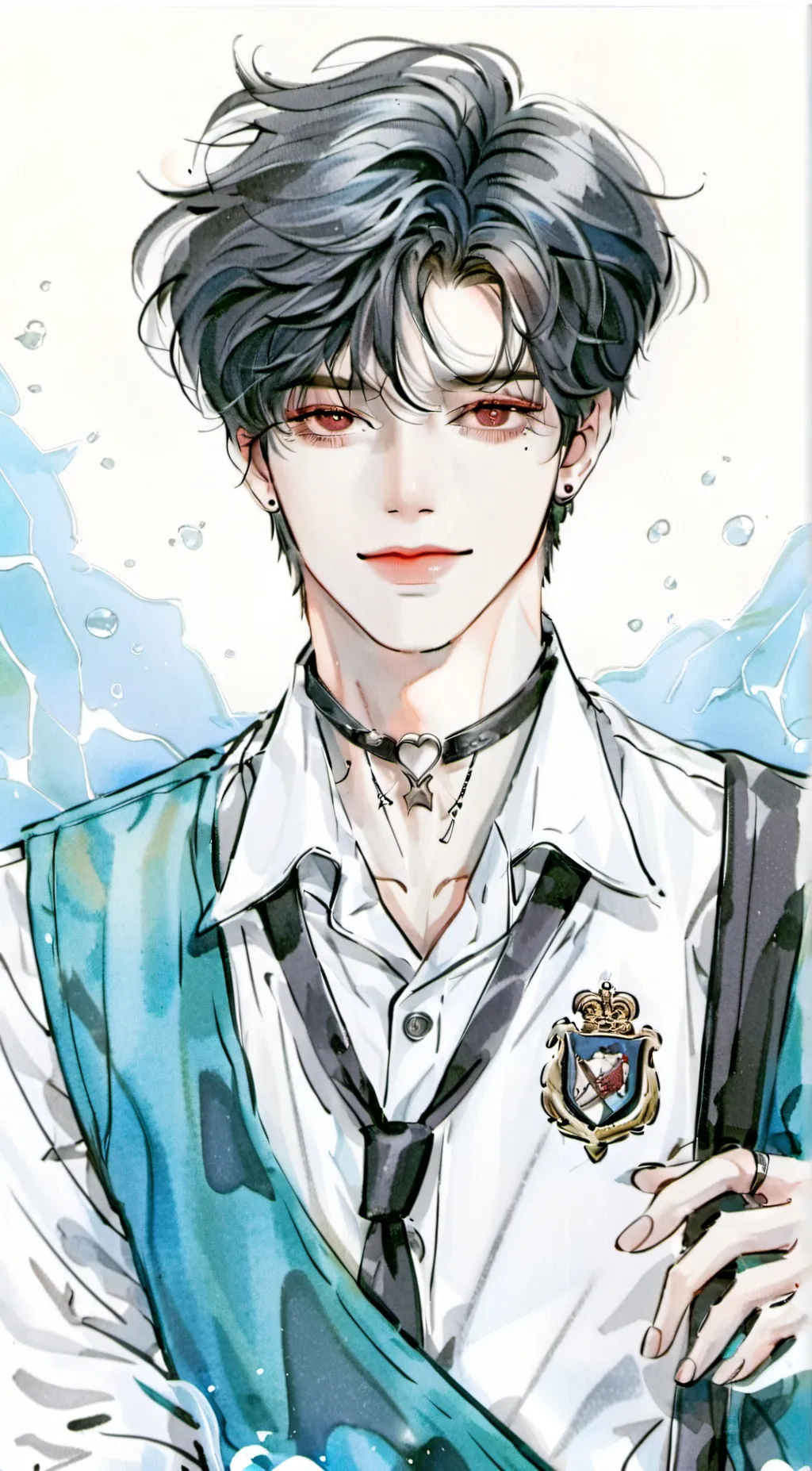 ai character: Luka  background