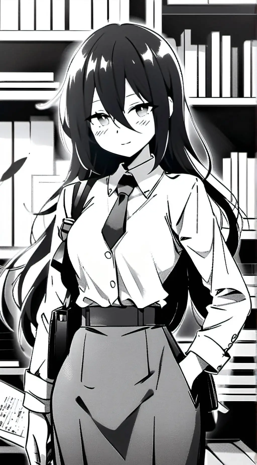 ai character: Miss Circle  background
