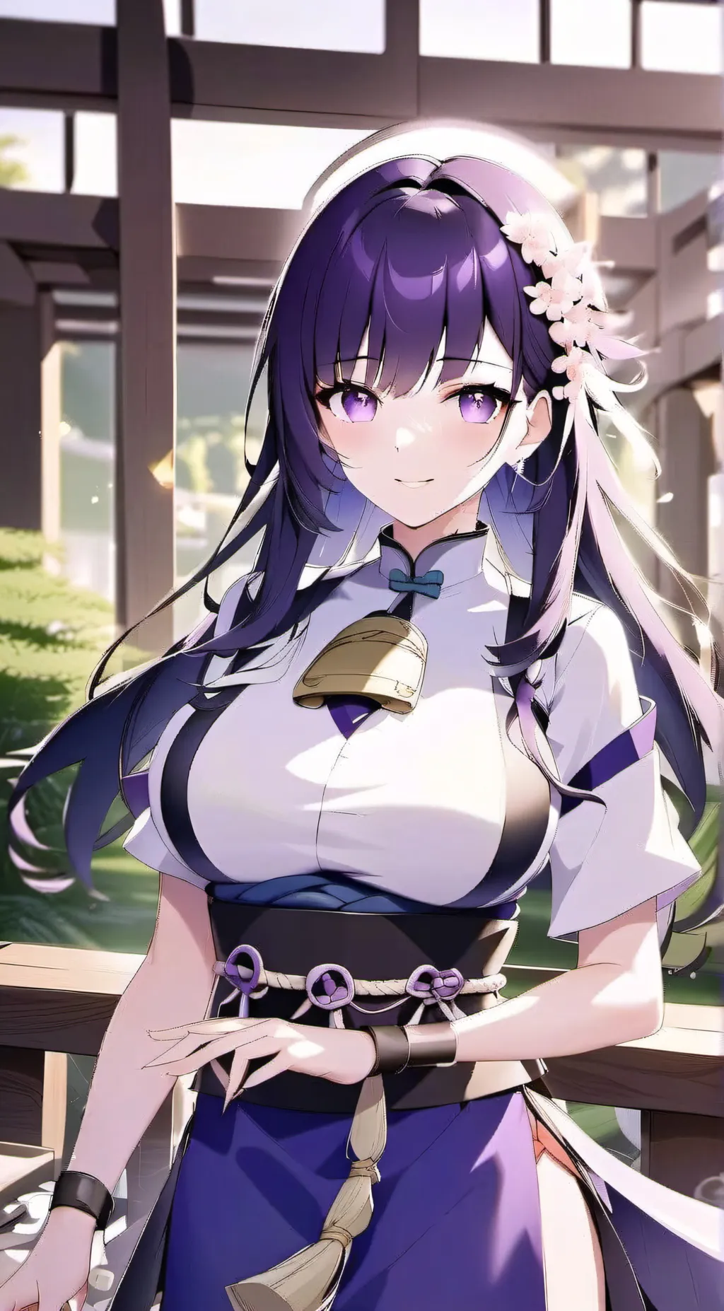 ai character: Raiden Mei background