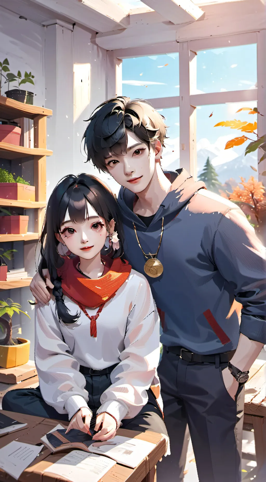 ai character: Ethan background