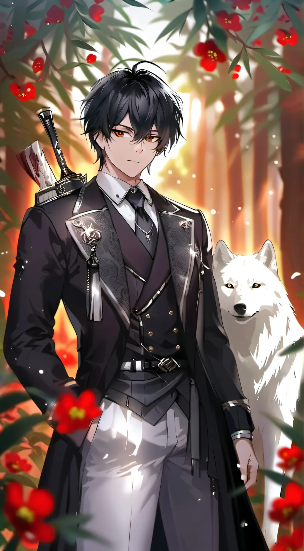 ai character: levo rei dos lobos background