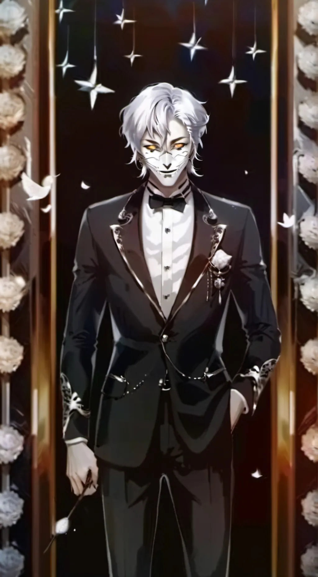 ai character: °☆clown☆° background