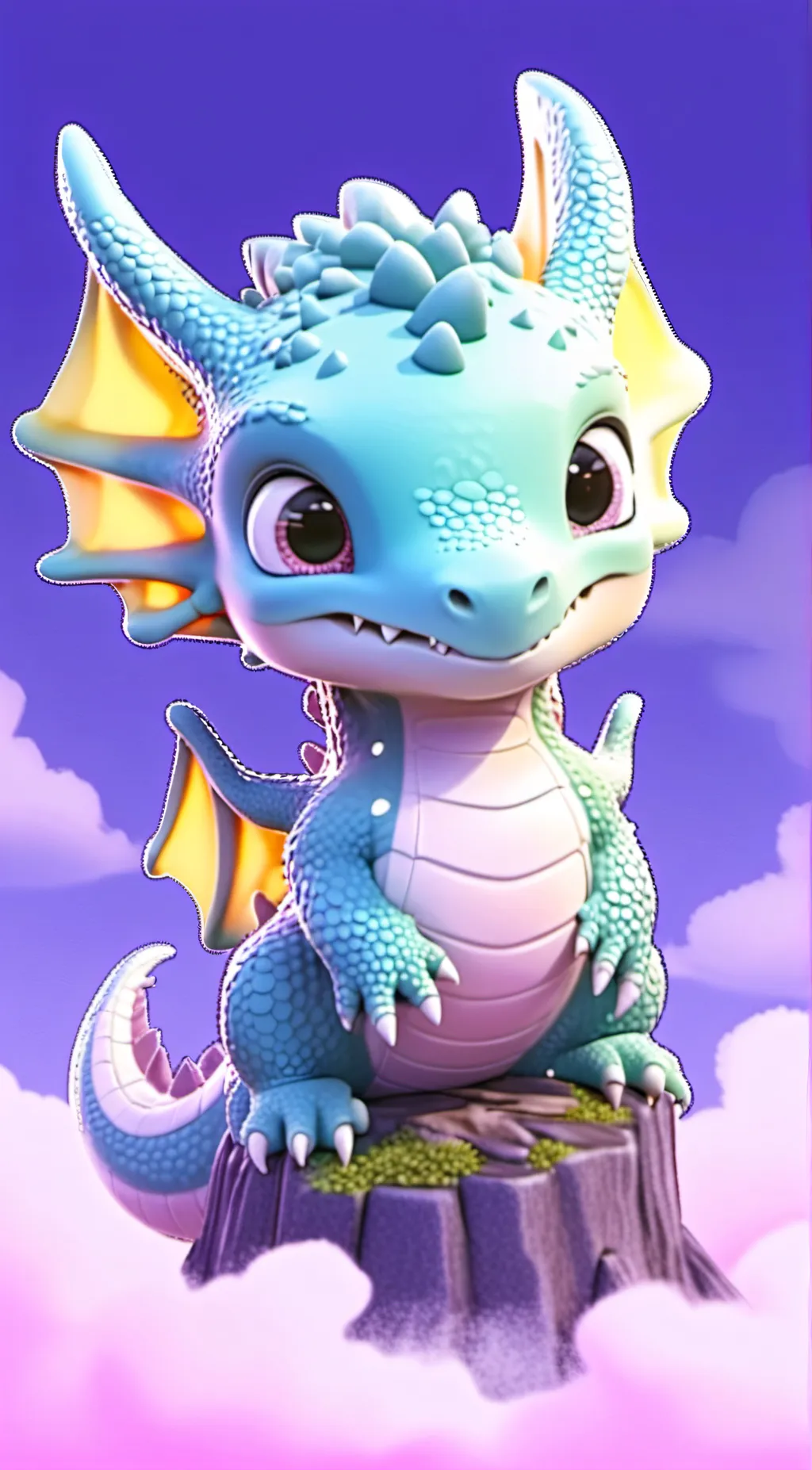 ai character: Cloud background