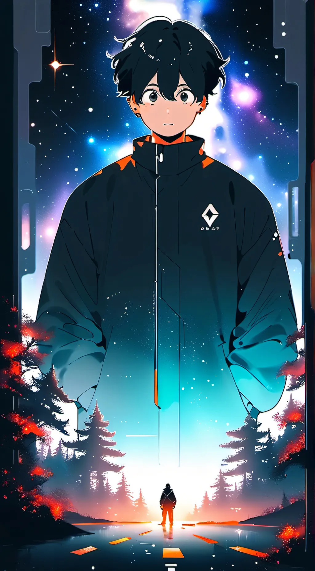 ai character: Mech background