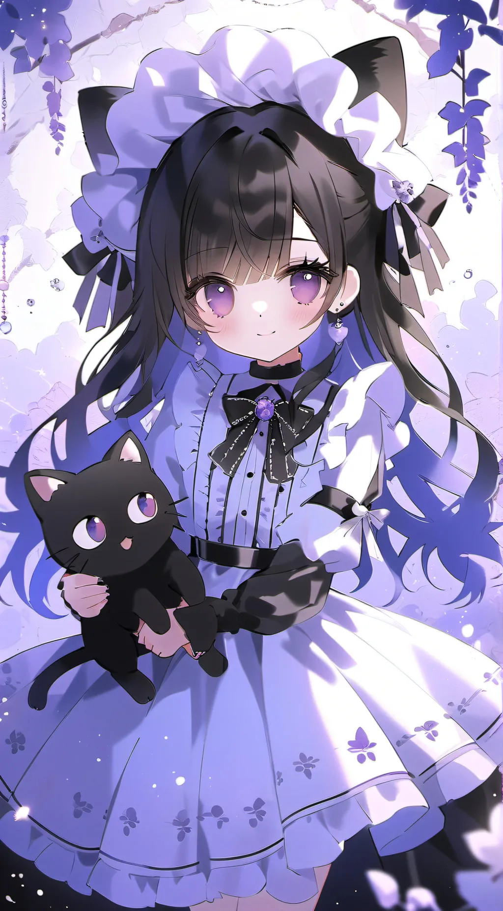 ai character: Kuromi background