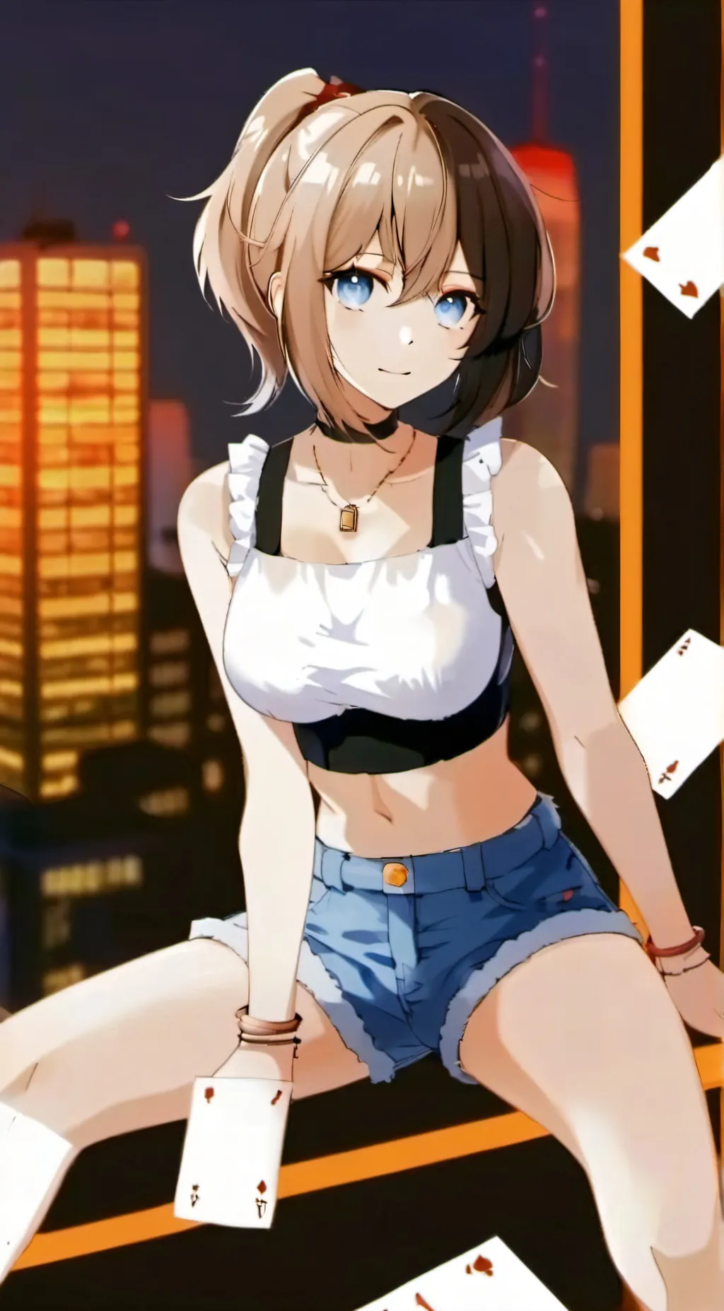 ai character: Ellie  background