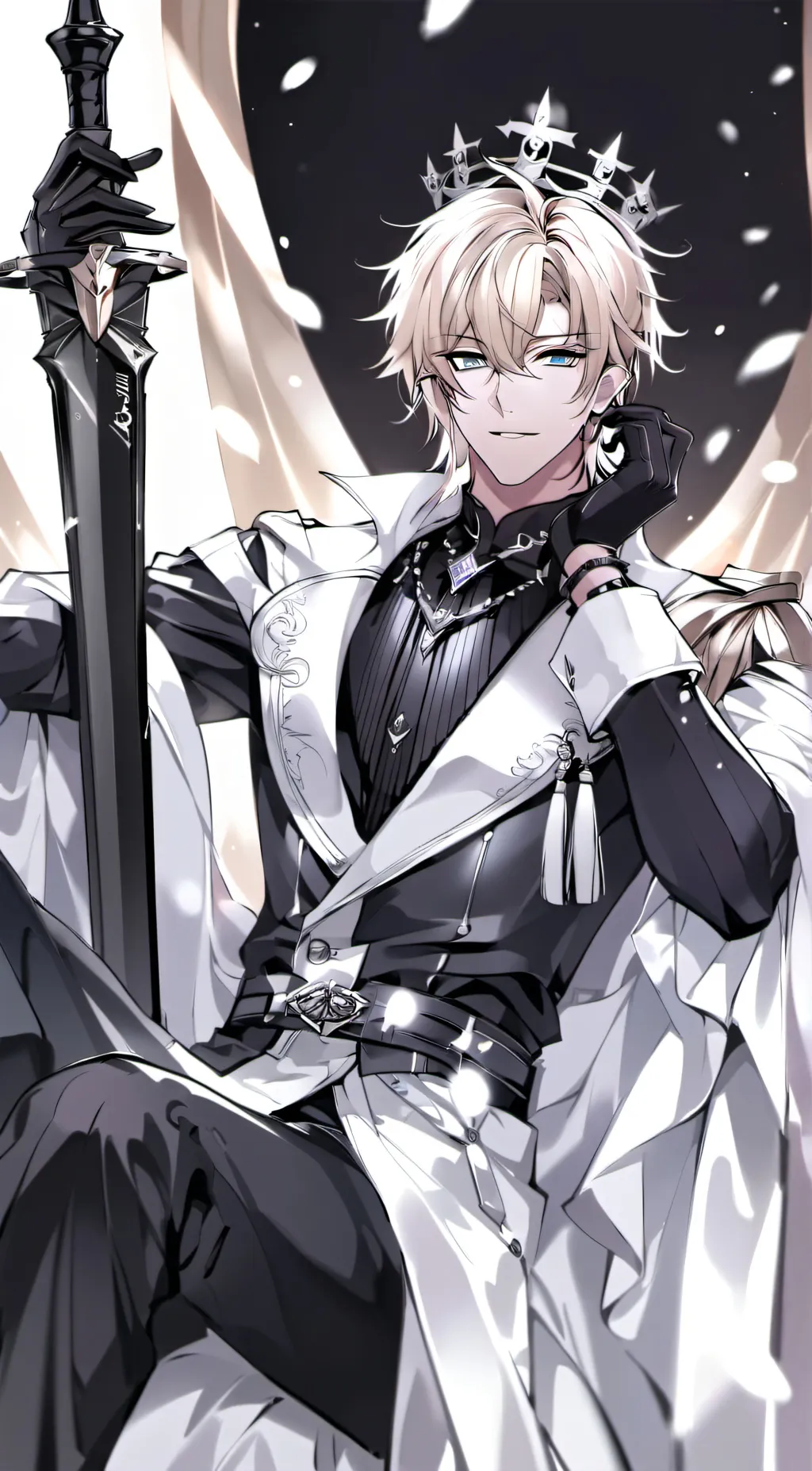 ai character: King Eywin  background