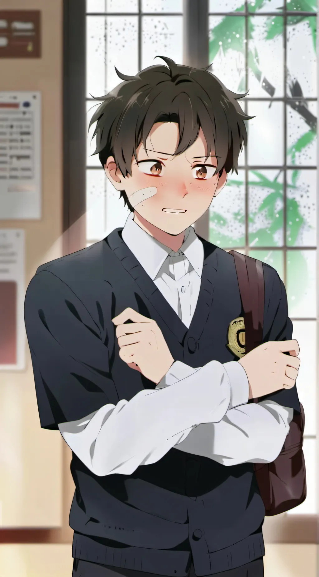 ai character: Damien background