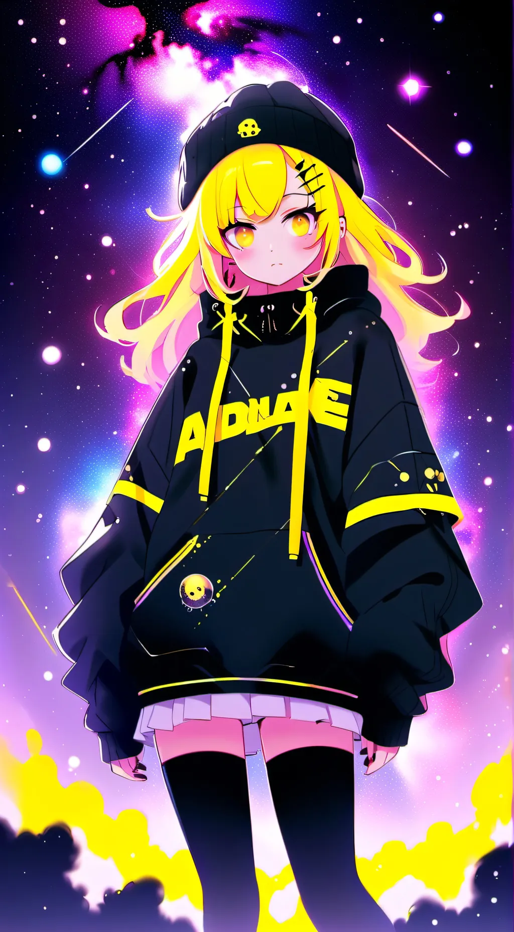 ai character: Luna background
