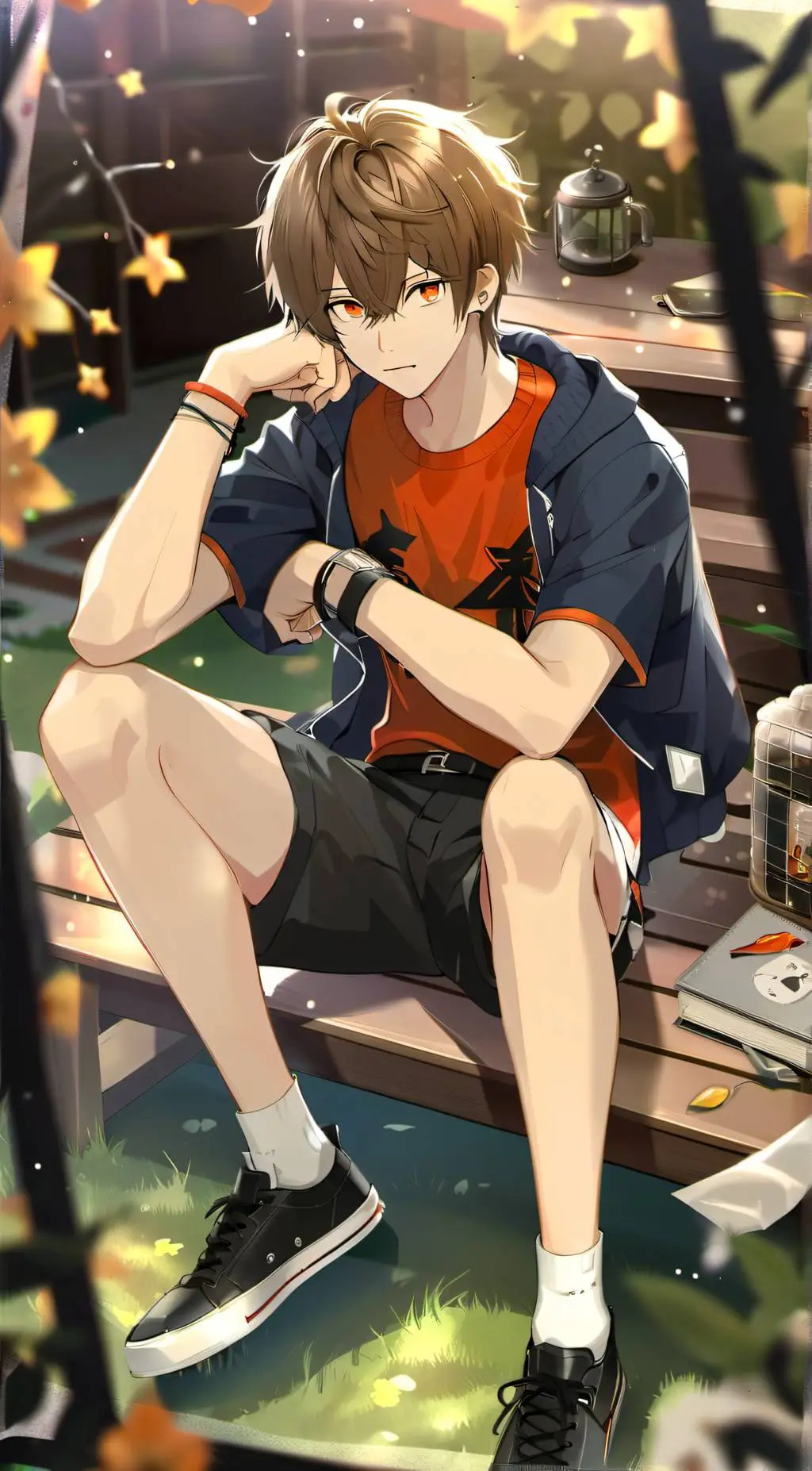 ai character: Johnathan  background