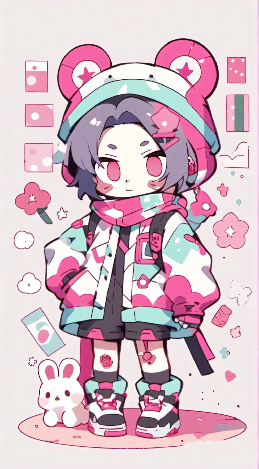 ai character: HH background