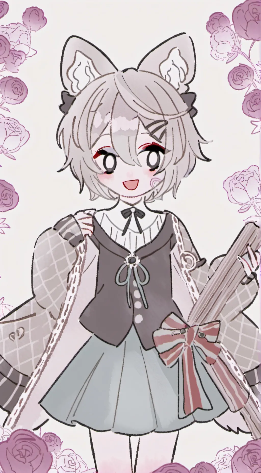 ai character: Loona background