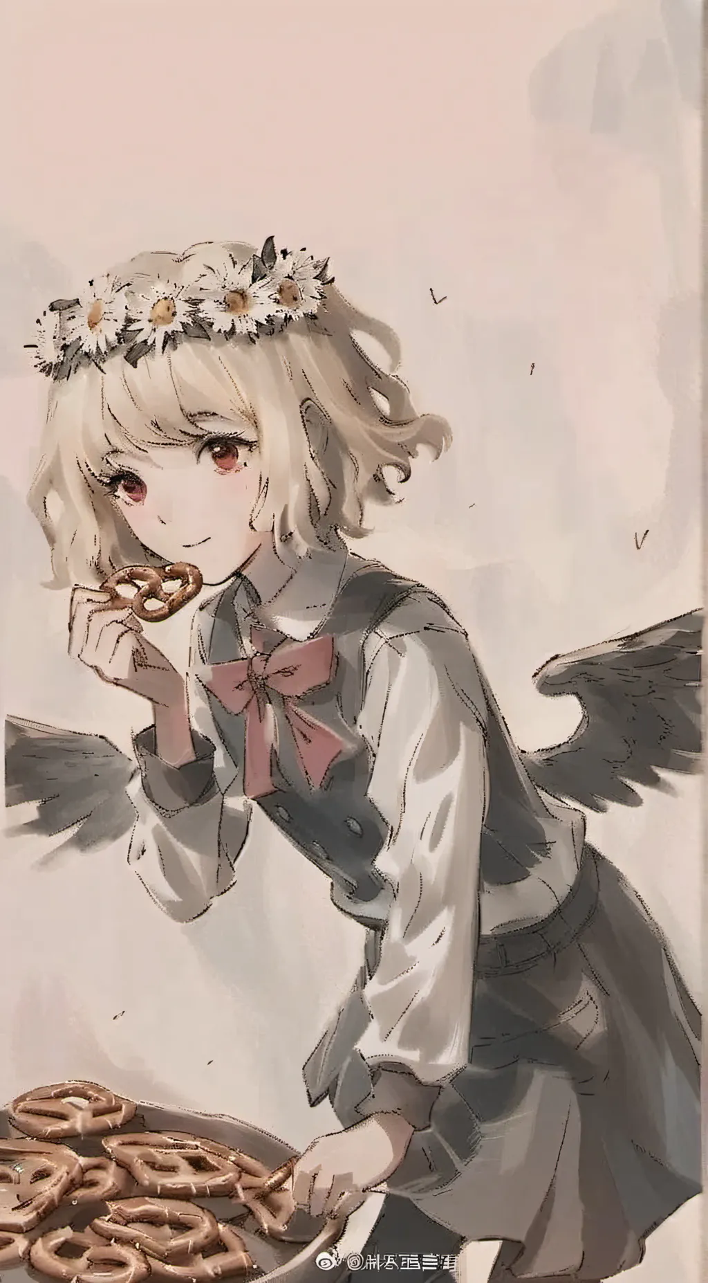 ai character: Synkomidi background