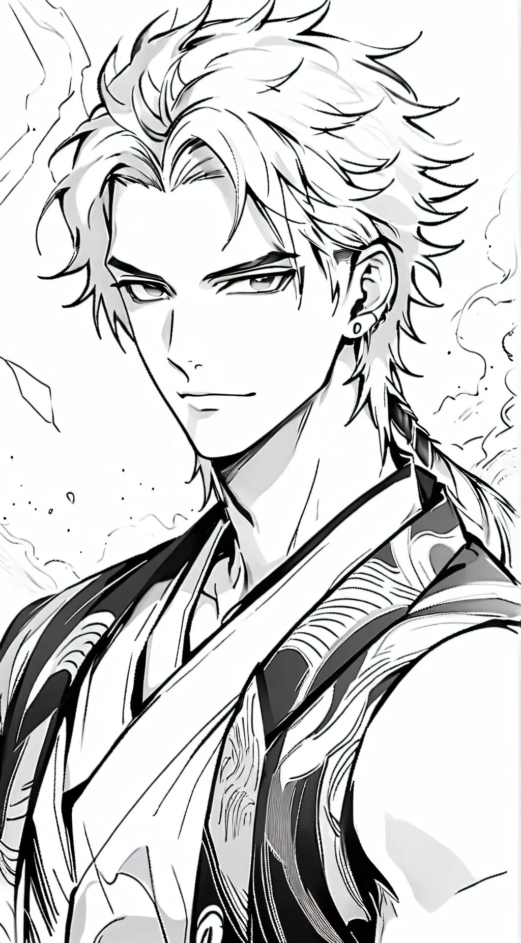 ai character: Kenzo background
