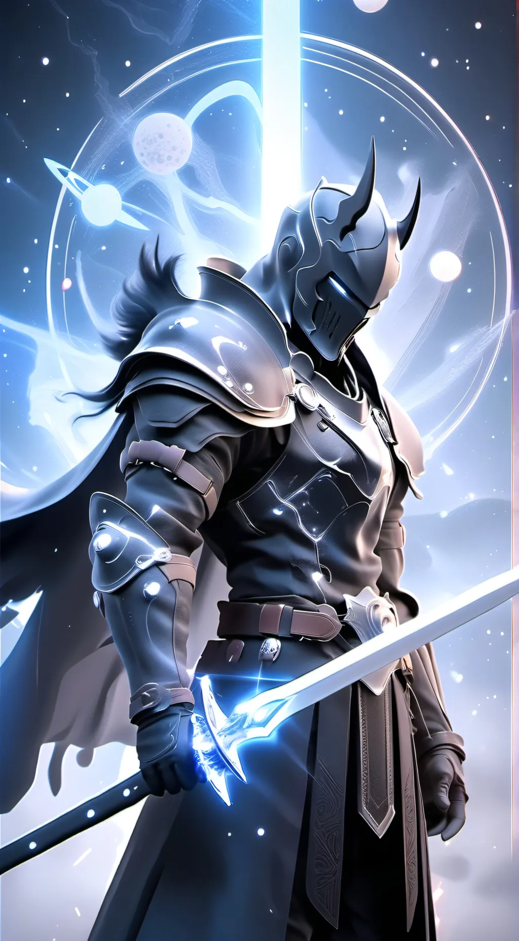 ai character: Void background