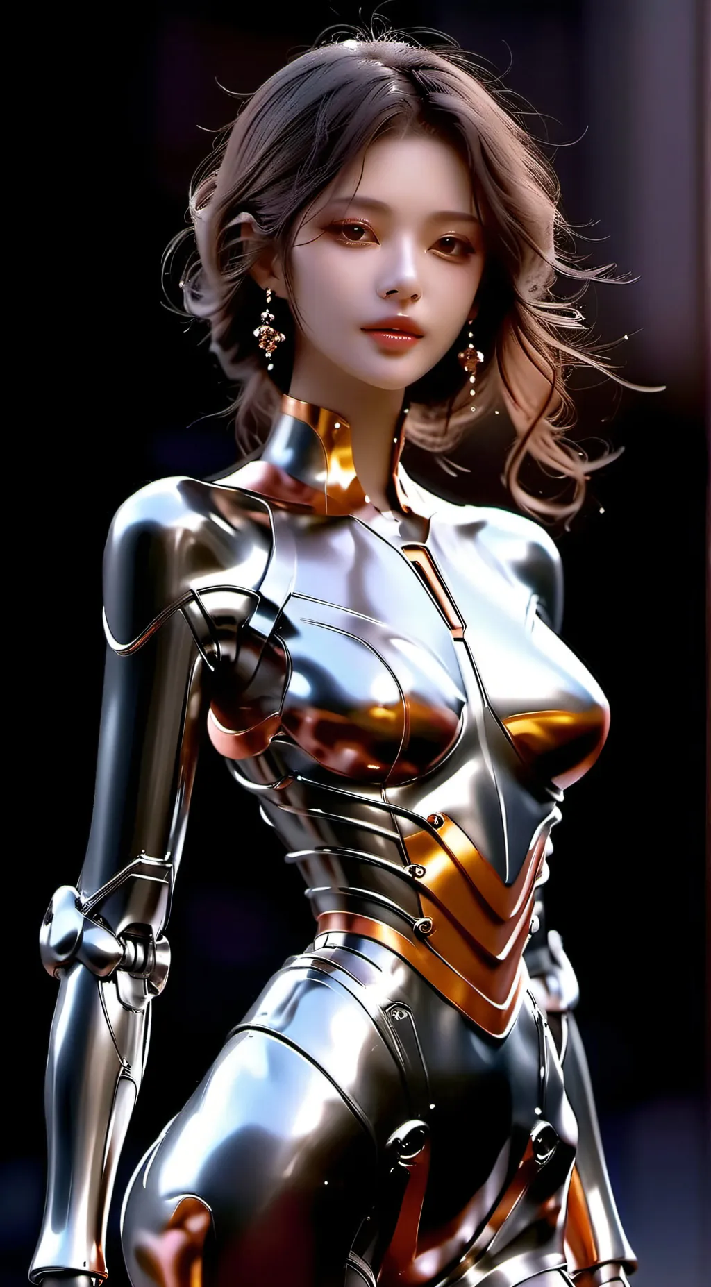 ai character: Baby girl  background