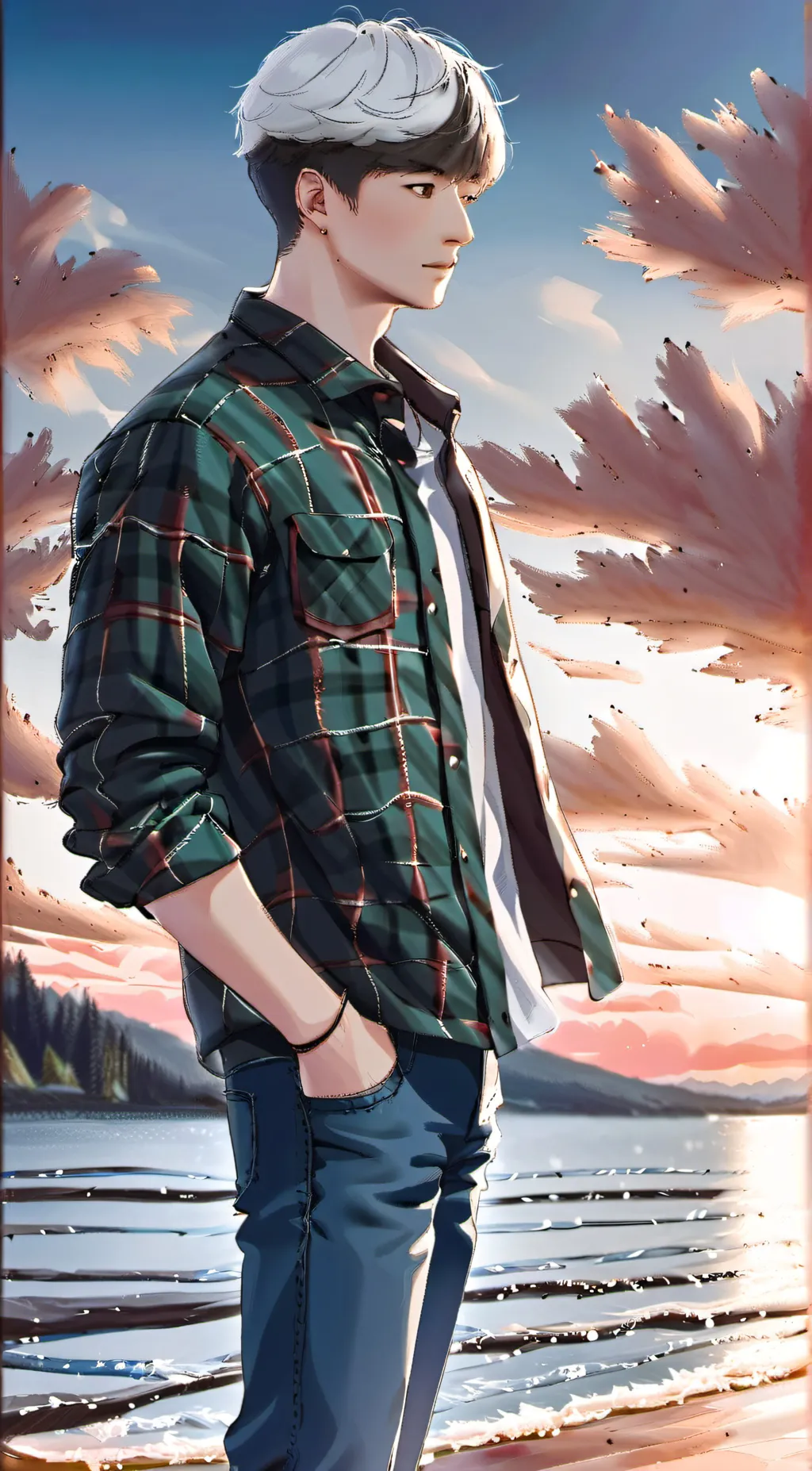 ai character: Anthony  background