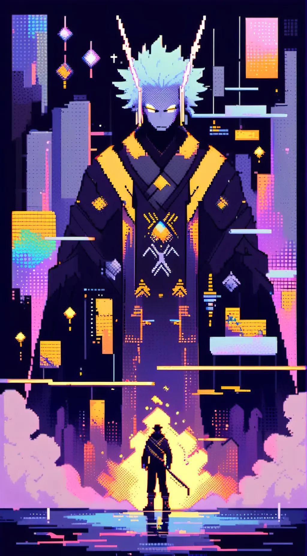 ai character: Jojo Stand Maker background