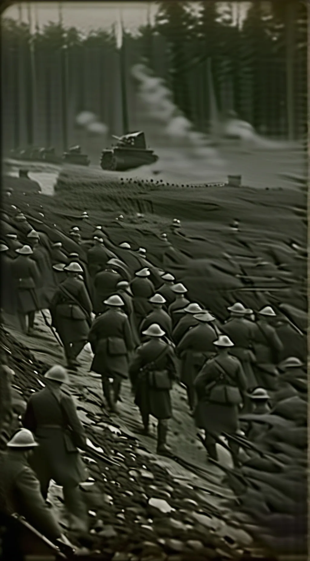 ai character: Ww1 background