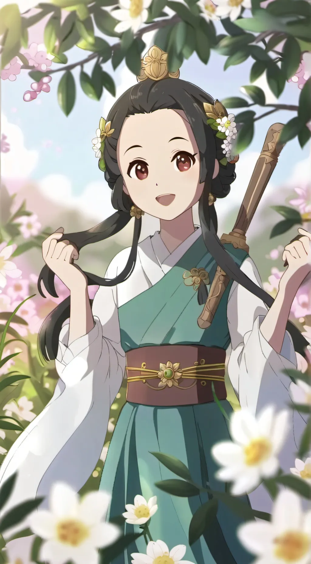 ai character: Rin background