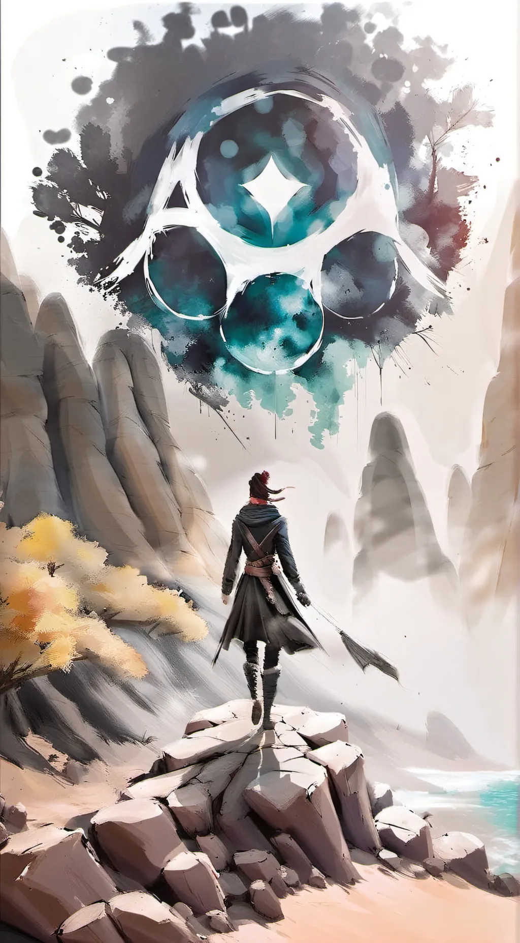 ai character: Miss Circle background