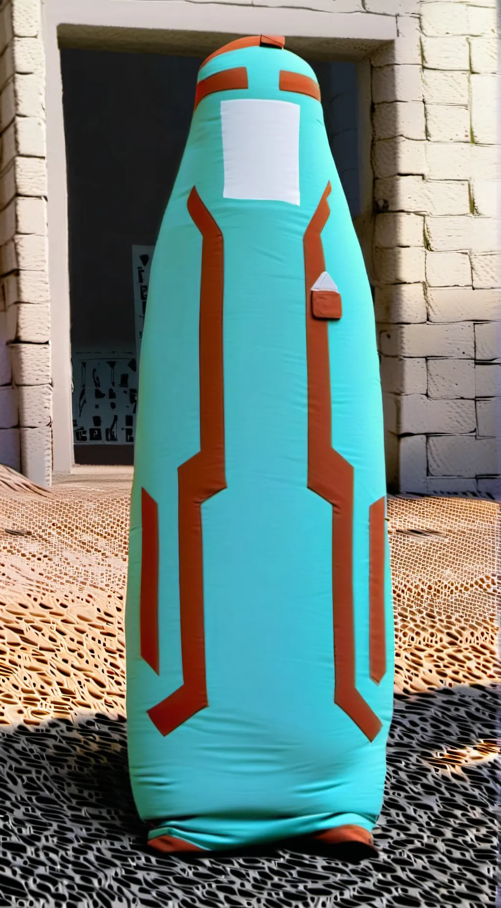 ai character: Body pillow  background