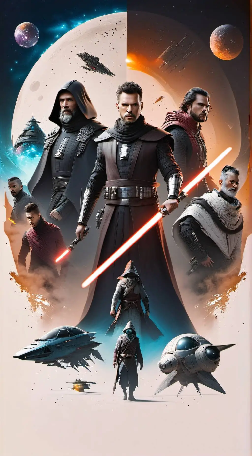 ai character: Star Wars background
