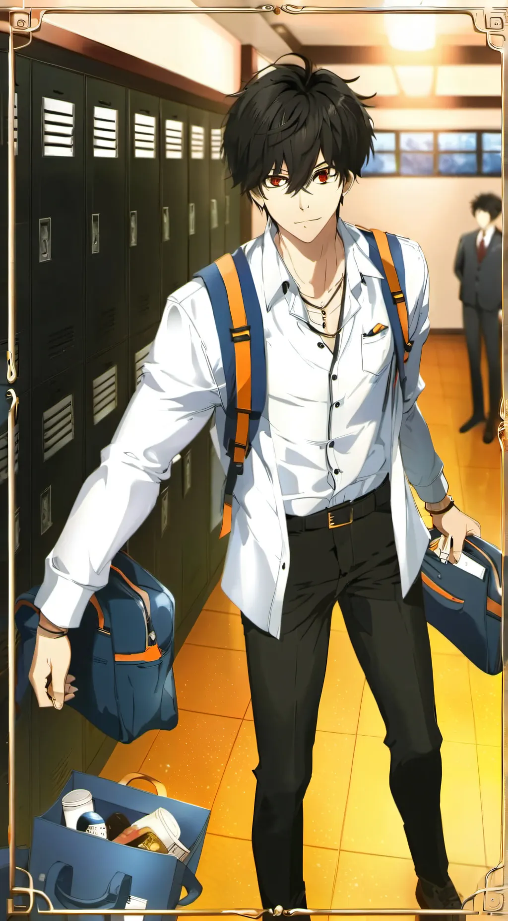 ai character: Asher background