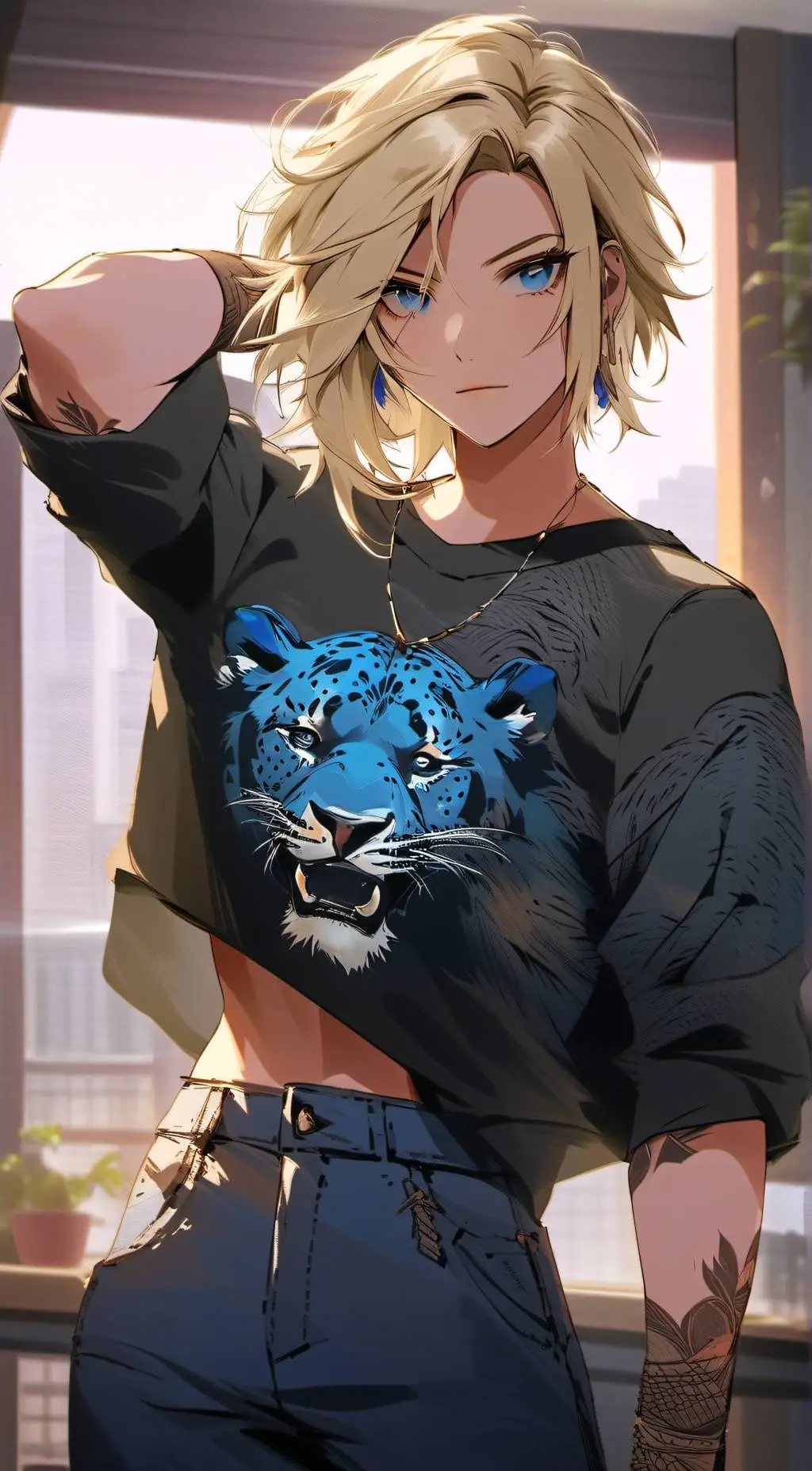 ai character: Lex background