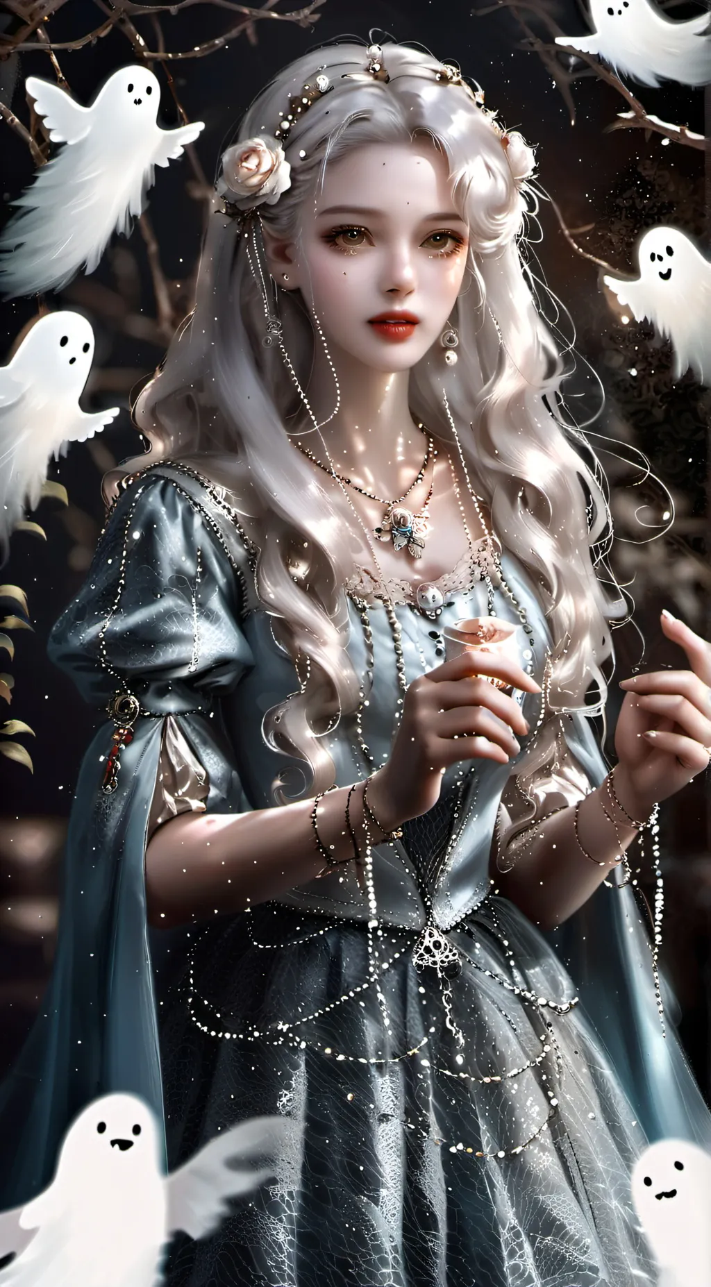 ai character: Marie background