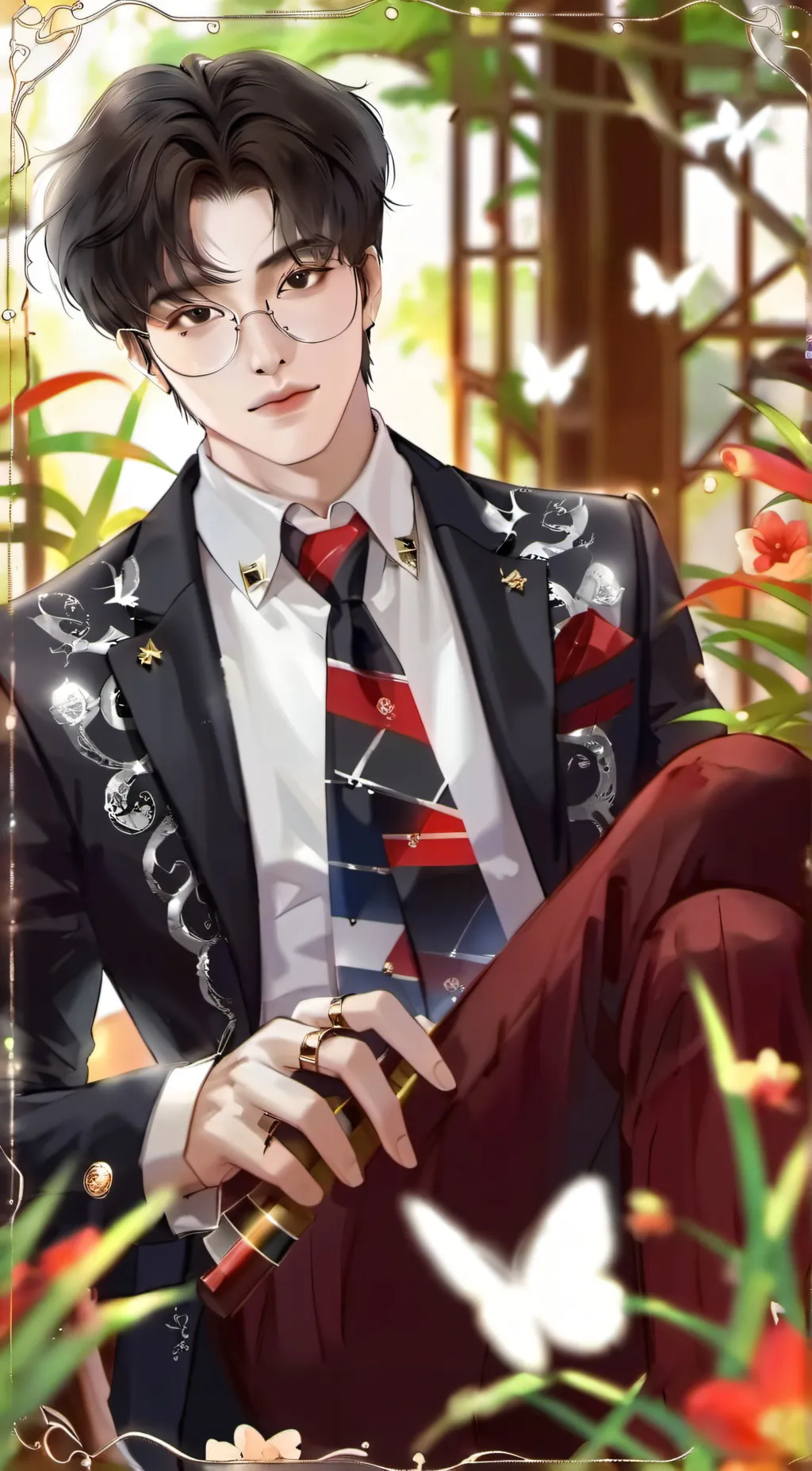 ai character: Sebastian background