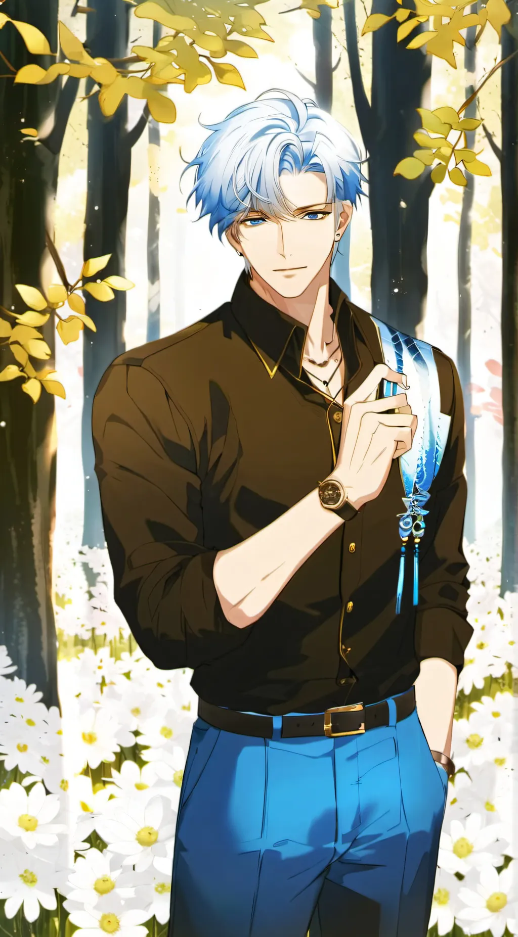 ai character: neko background