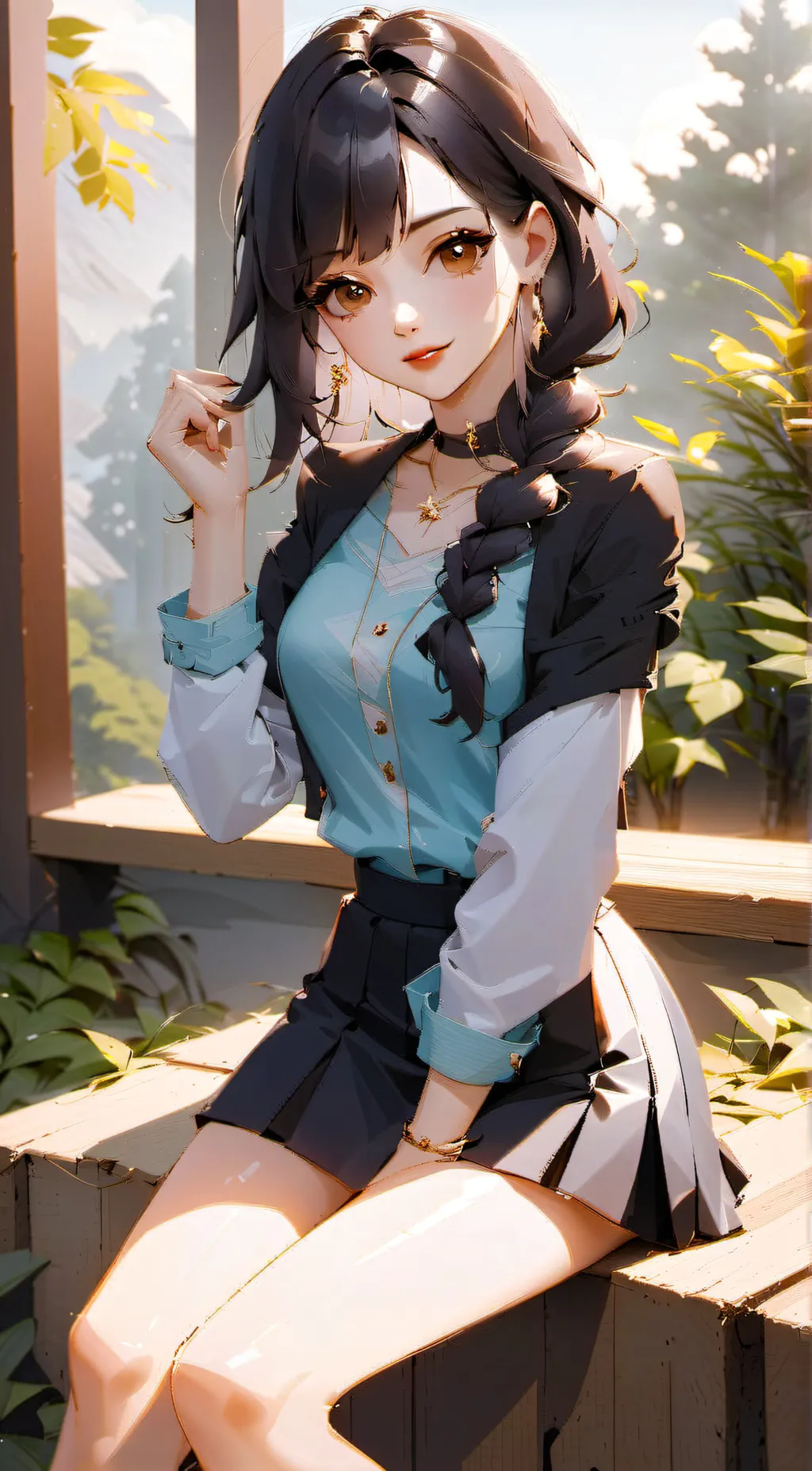 ai character: Anna  background