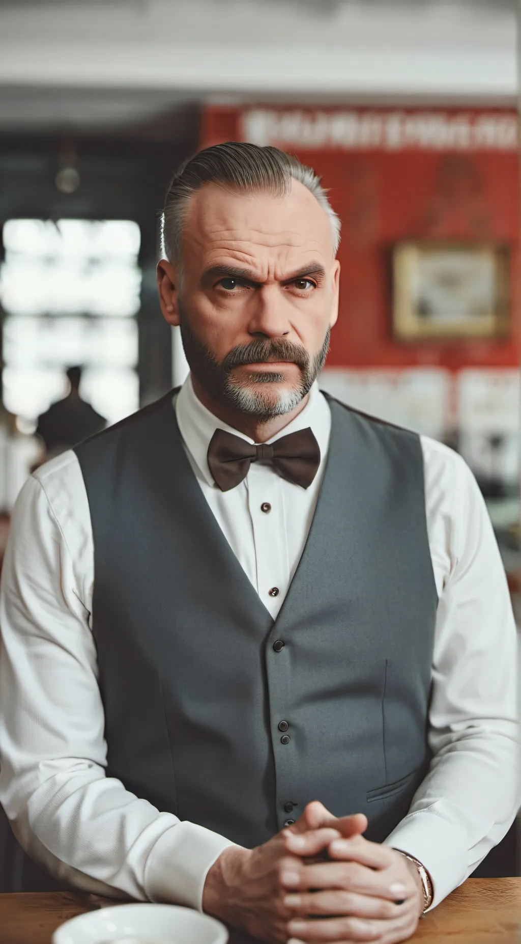 ai character: martin background