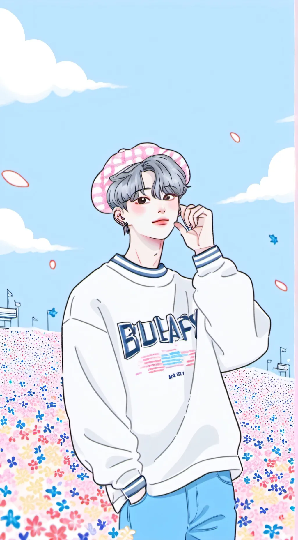 ai character: BTS background