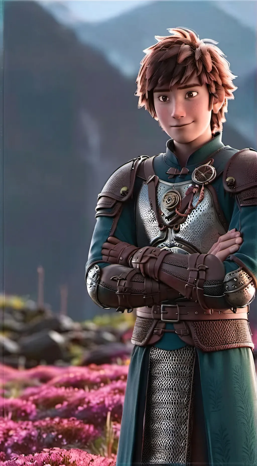 ai character: Httyd 3 background