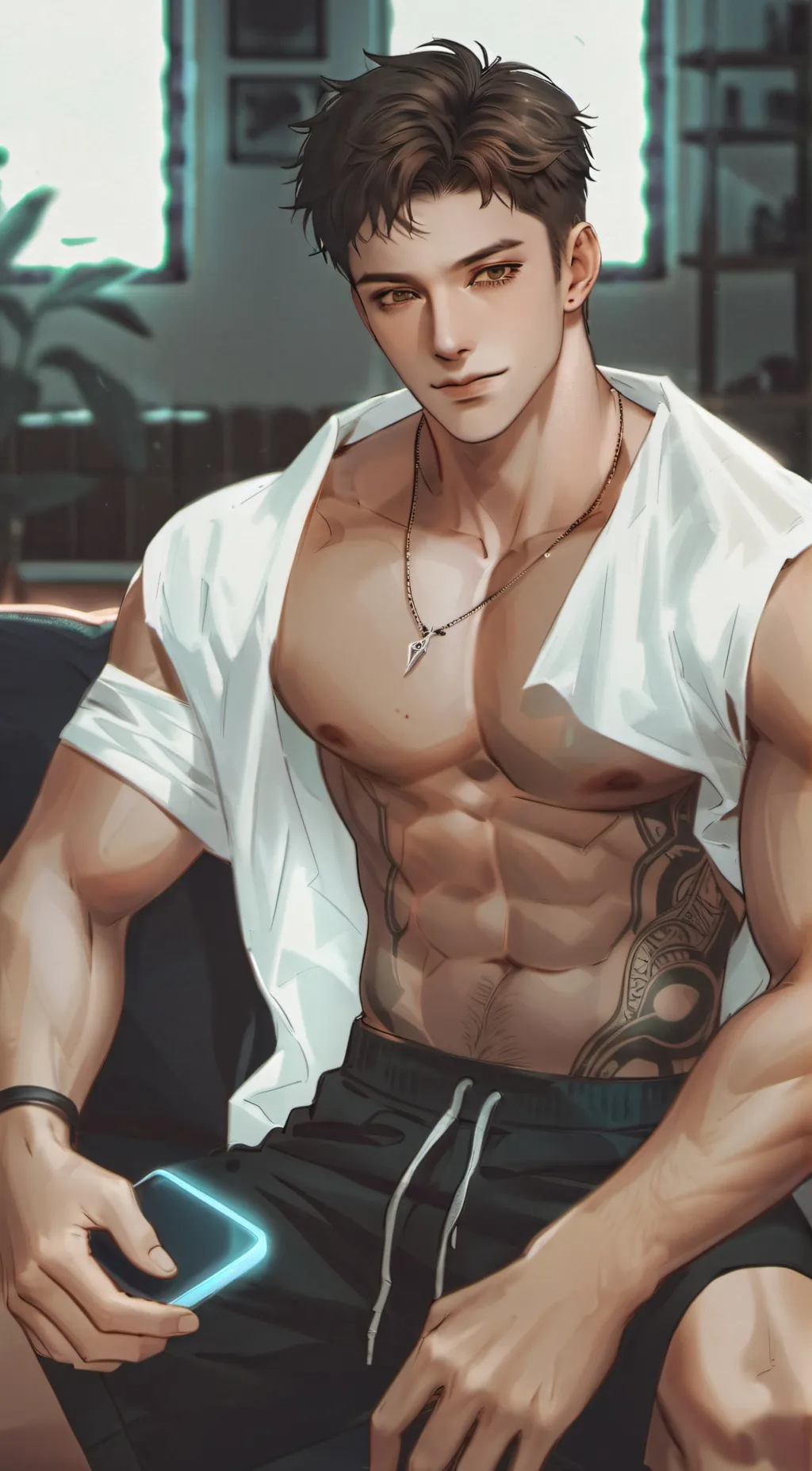 ai character: Jayden  background