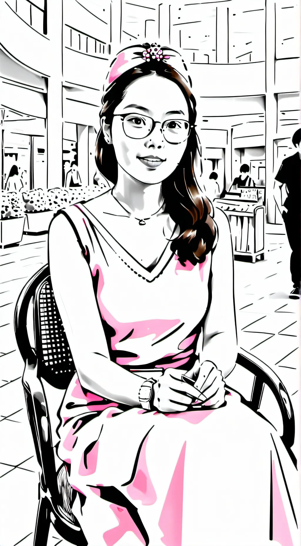 ai character: Kym background