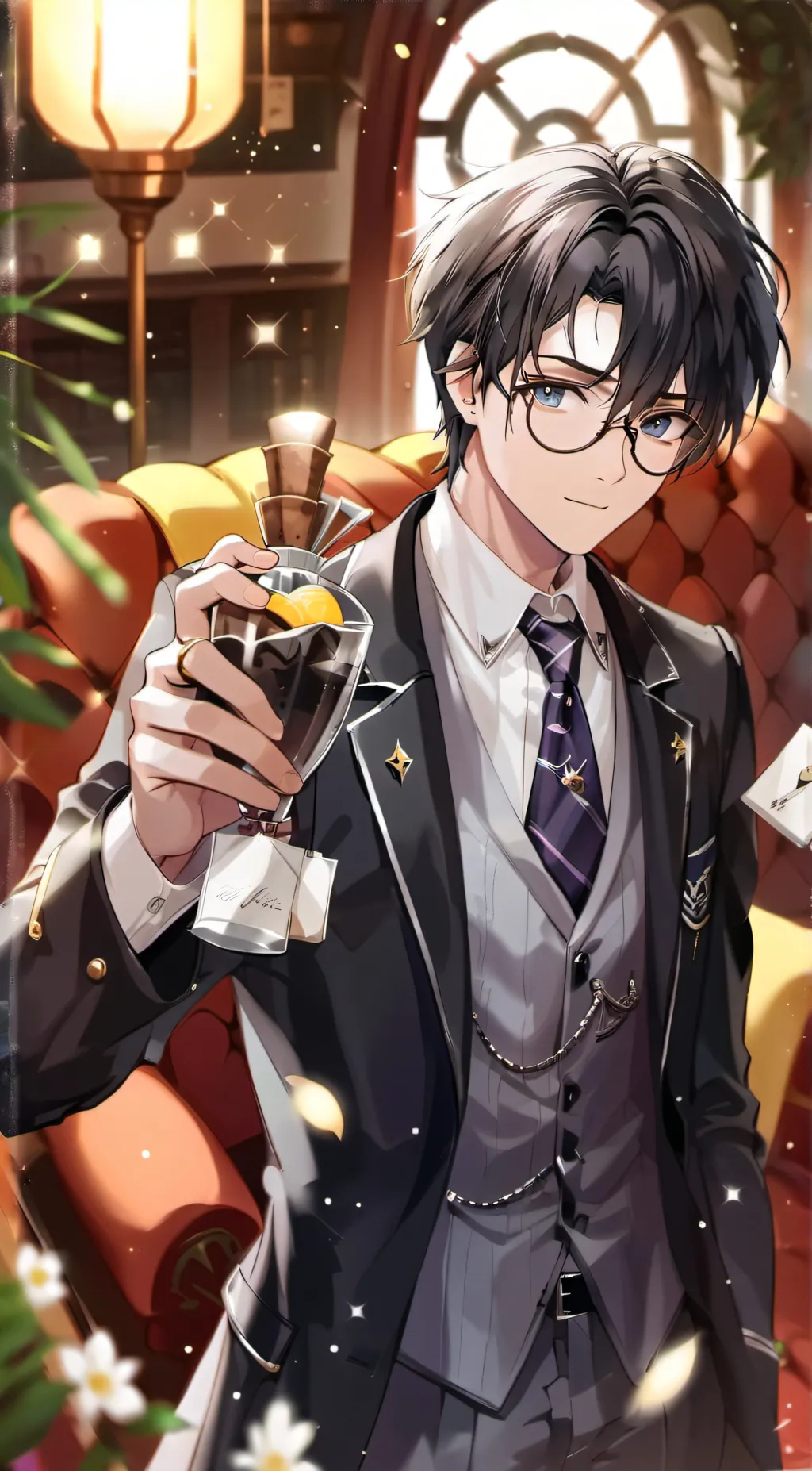 ai character: harry potter background