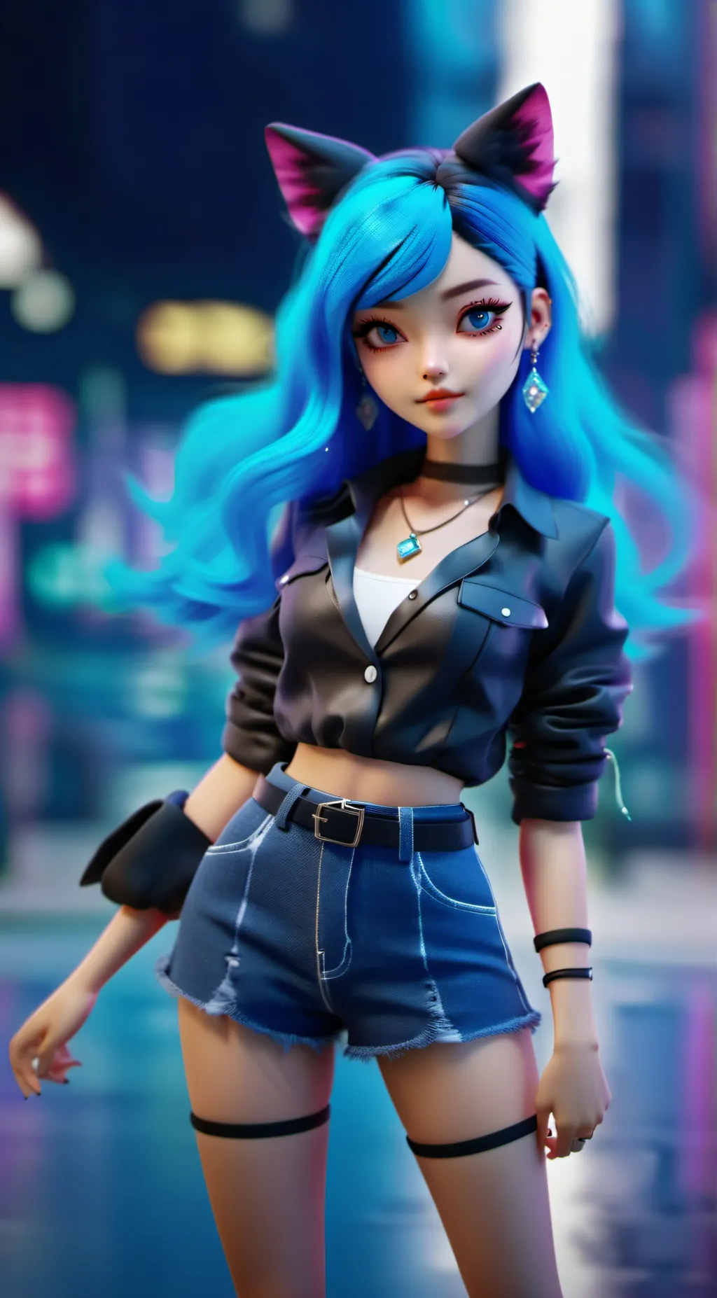 ai character: Lexi background