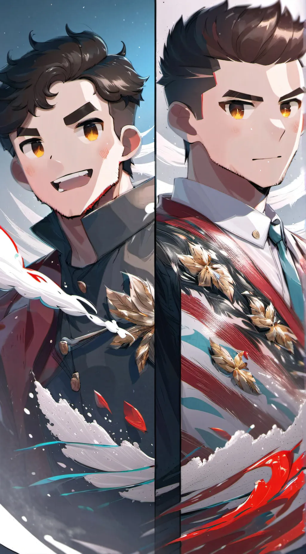 ai character: Lucas & Elisha☆ background