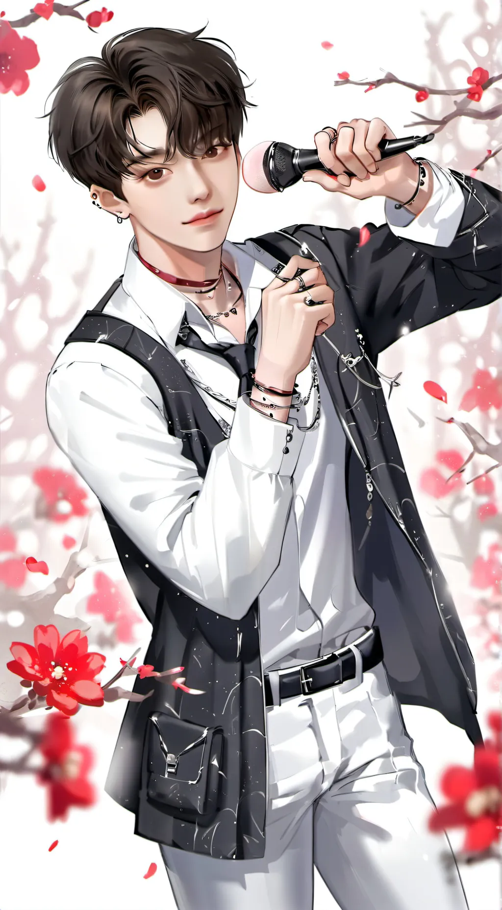 ai character: Enhypen  background