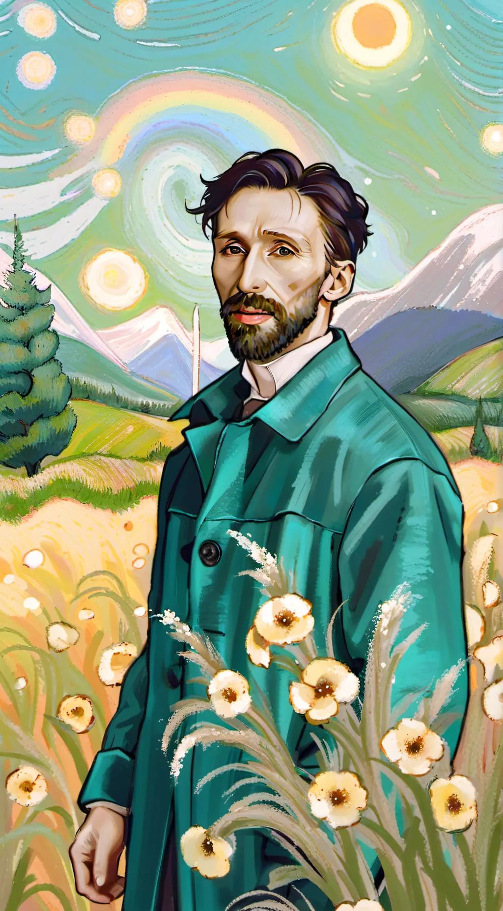 ai character: George background