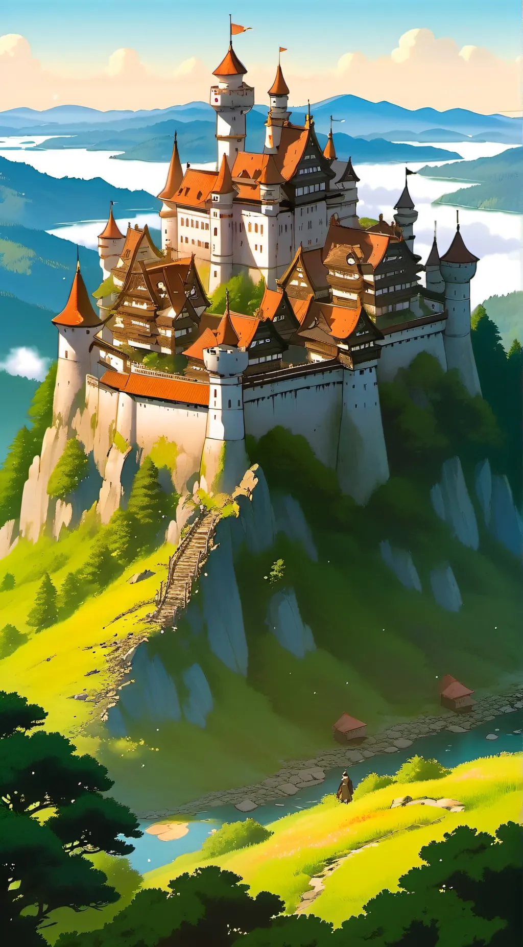 ai character: Hogworts background