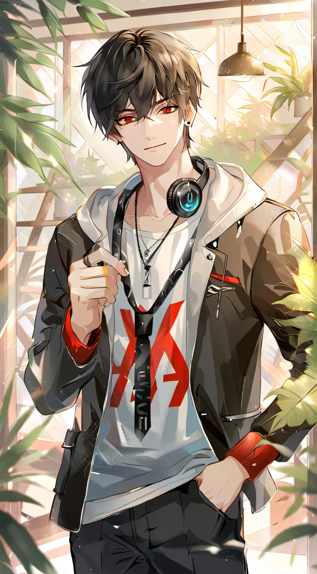 ai character: Carl  background