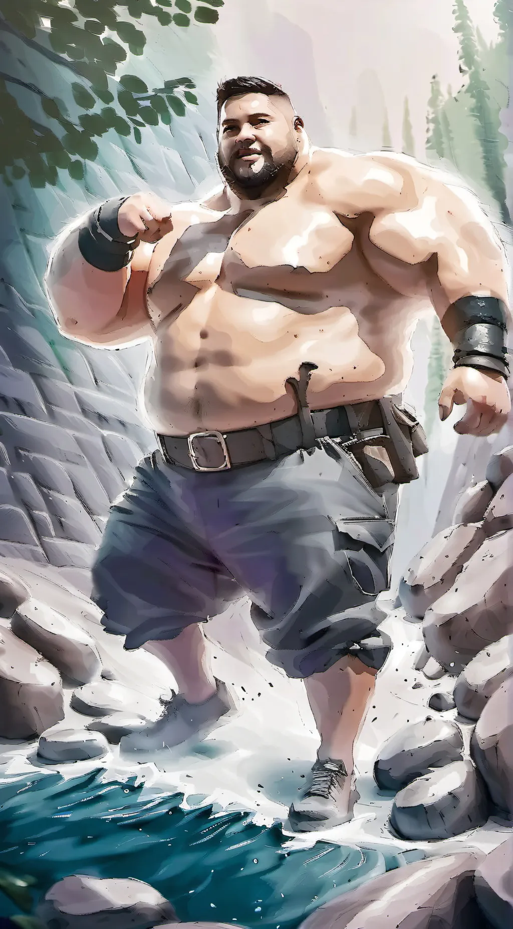 ai character: Thiago background