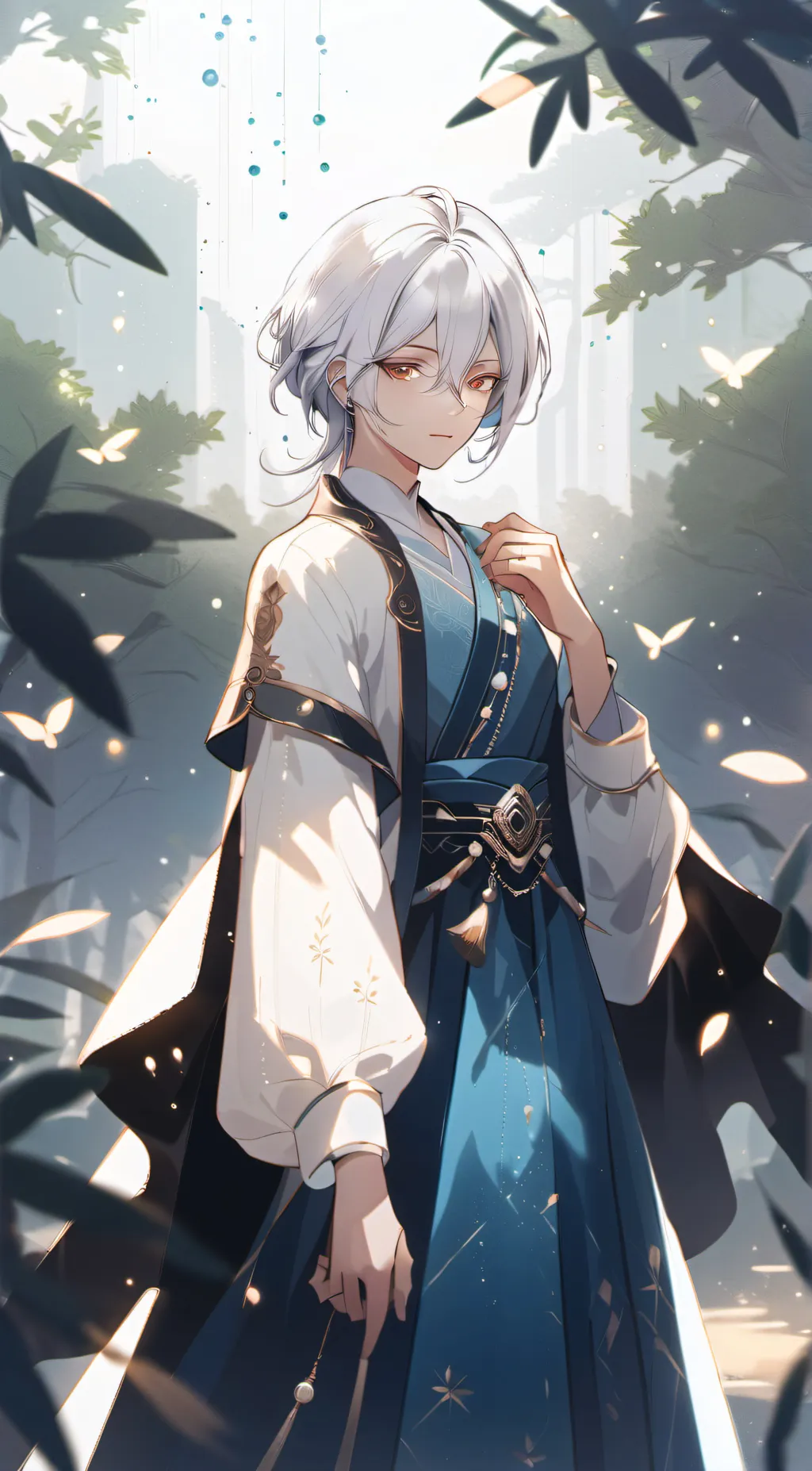 ai character: Snowy! background