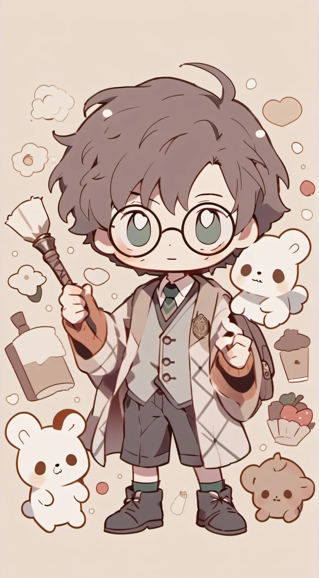 ai character: Harry/your son background