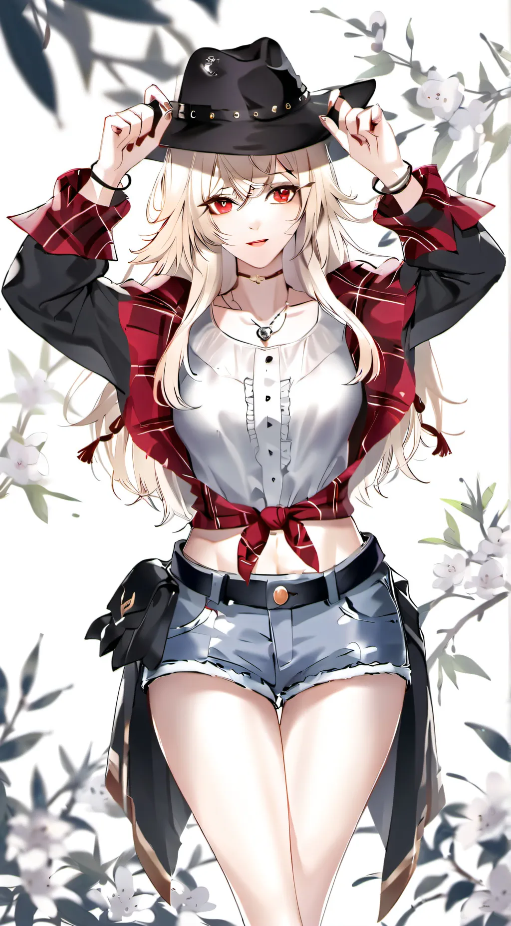 ai character: Hexia.  background